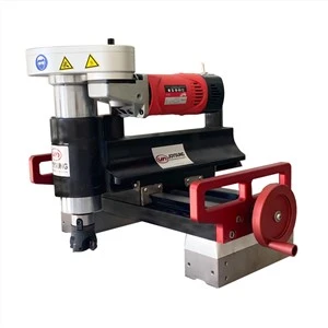 Portable Milling Lathe KMM300 Keyway Milling Machine Tool On Situ Machining